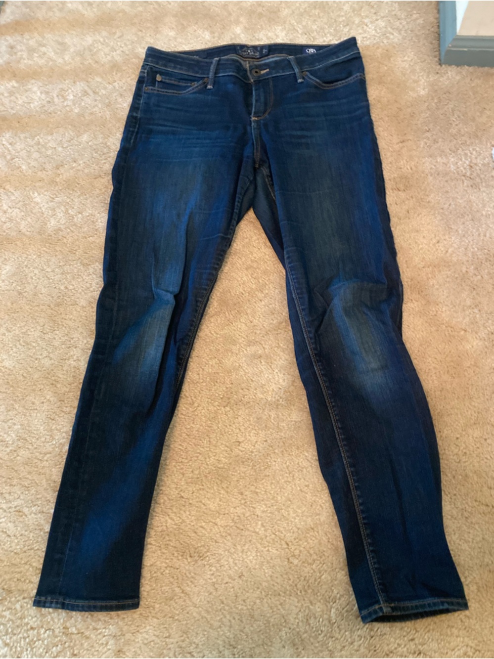 Lucky Brand Dark Indigo Skinny Jeans